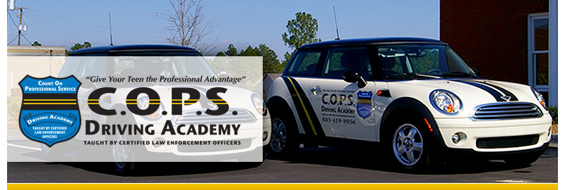 C.O.P.S Driving Academy Mini Coopers
